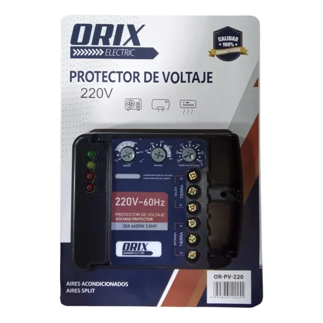 Protector De Voltaje De Bornera 220v