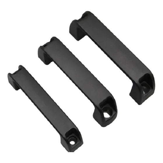 30 Pcs Agarradera, Manija, Jaladera  De Plastico De 117 Mm Negro