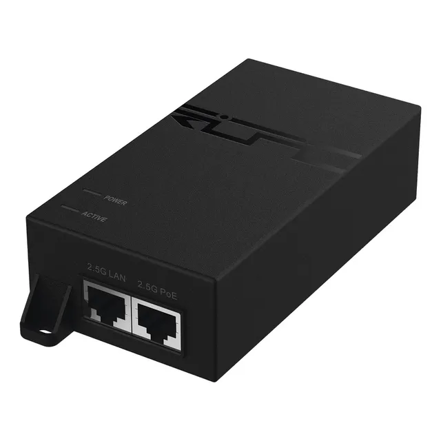 Inyector Poe Estándar Ruijie 802.3bt 2.5g Rg-poe-50-60w-mg