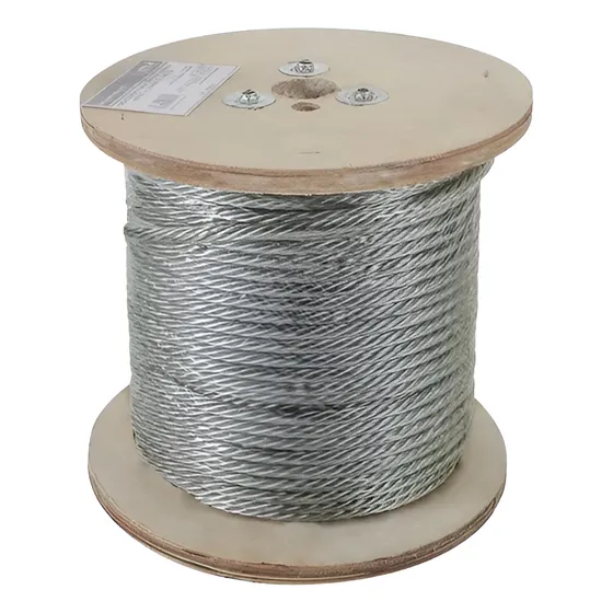 Guaya Galvanizado Forrado 5-6mm 200mts Saco