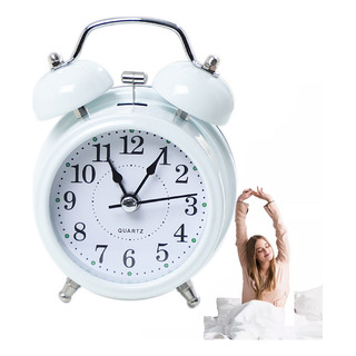 Reloj Despertador Retro Campana Analógico Estilo Vintage Reloj Despertador Retro Campana Analógico Estilo Vintage