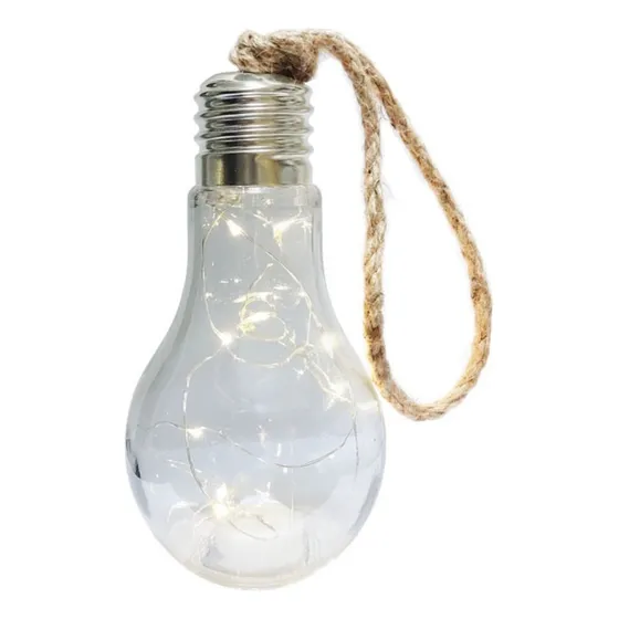 Ampolleta Led Decorativa Con Luces Hadas Decoración Vidrio