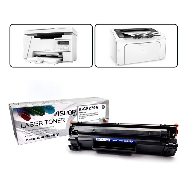 Toner Aspor Para Hp Laserjet Pro M12w M12 W Cf279a 279a Negr