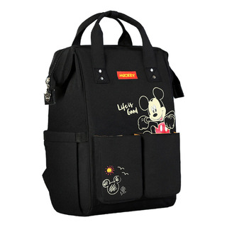 Pañalera Disney Mickey Mause En Color Negro. Pañalera Disney Mickey Mause En Color Negro.