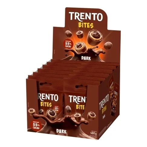 Chocolate Trento Bites 40g Caixa C/12 - Peccin - Atacado
