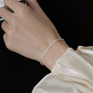 Pulsera De Plata S925, Moderna Pulsera Femenina Girlfriends Pulsera De Plata S925, Moderna Pulsera Femenina Girlfriends