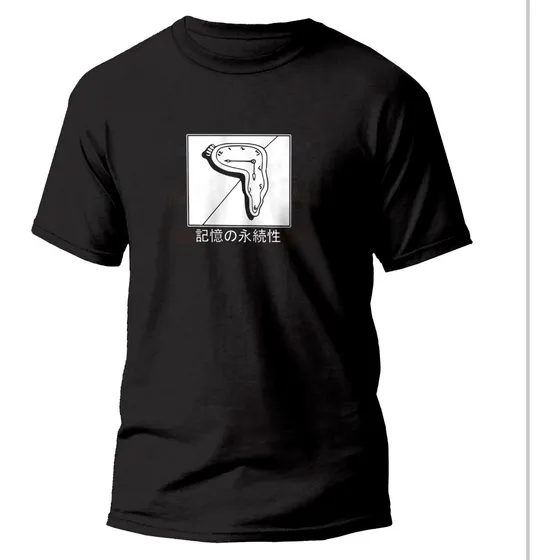 Playera Cuadro La Persistencia De La Memoria Arte Reloj