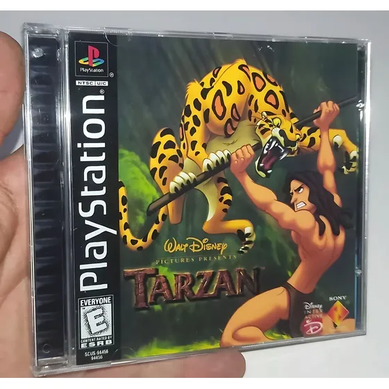Disney Tarzan Playstation Midia Prata