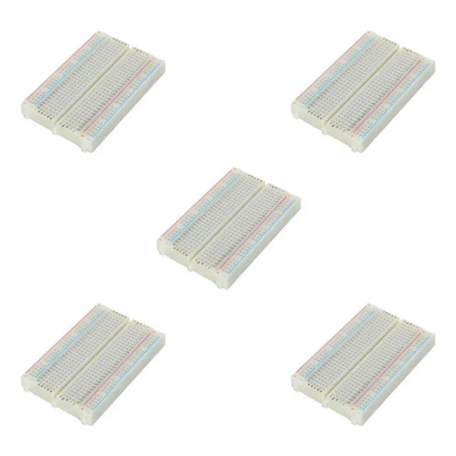 5 Piezas Protoboard 400 Puntos