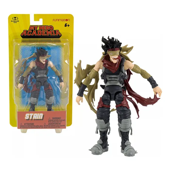 Figura Stain  My Hero Academia Mcfarlane Funimation