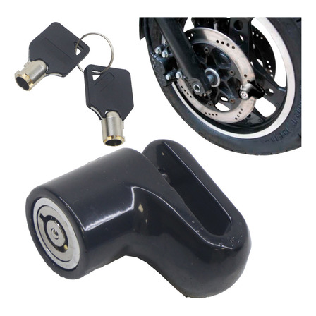 Trava Disco Pequeno 7103 Preto Cg Tech Com Chave Reserva Trava Disco Pequeno 7103 Preto Cg Tech Com Chave Reserva