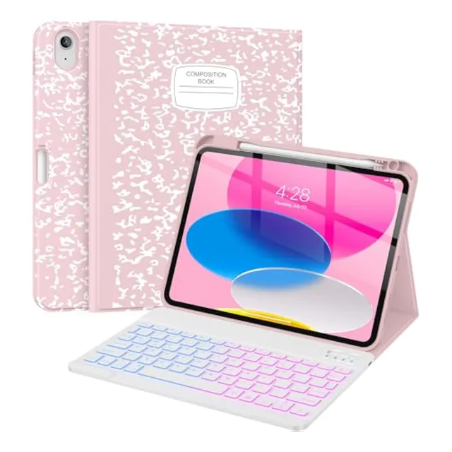 Supveco Funda De Teclado Para iPad (a16) De