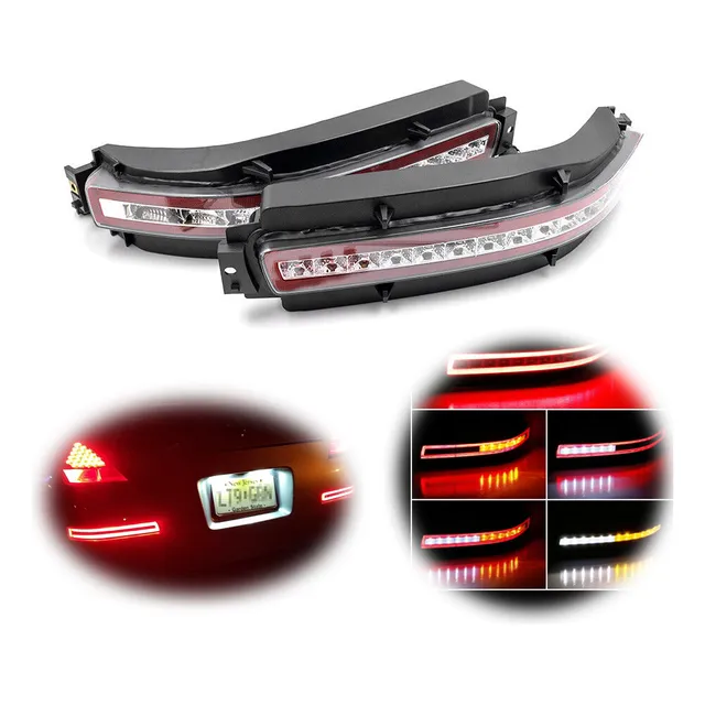 Luz Trasera Led De Giro Inverso De 2 Piezas Para Nissan 350z