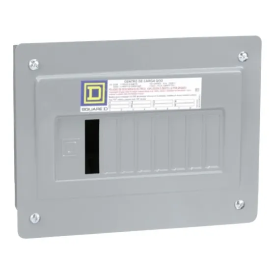 Centro De Carga 8 Circuitos 2f 3h 120/240v Empotrado Qod8f