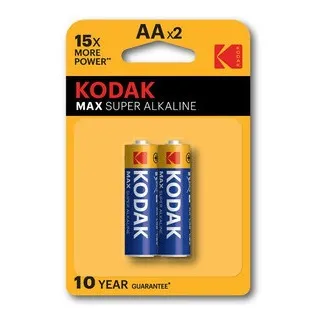 Pila Aa Kodak Alkalina Blíster De 2 Pilas Original