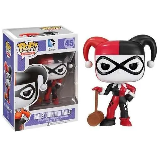 Funko - Pop! Heroes  - Harley Quinn With Mallet #45