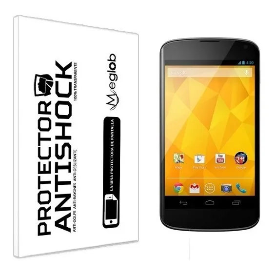 Lamina Protector Pantalla Anti-shock Anti-golpe LG Nexus 4