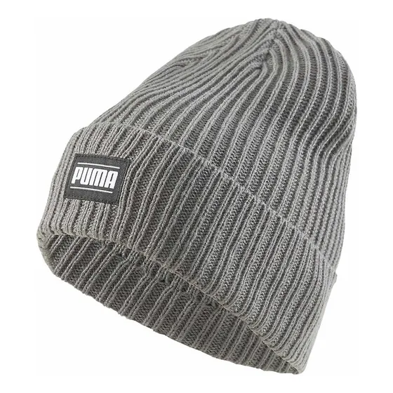 Gorro Puma Ribbed Clas.cuff Beanie Gris - Menpi