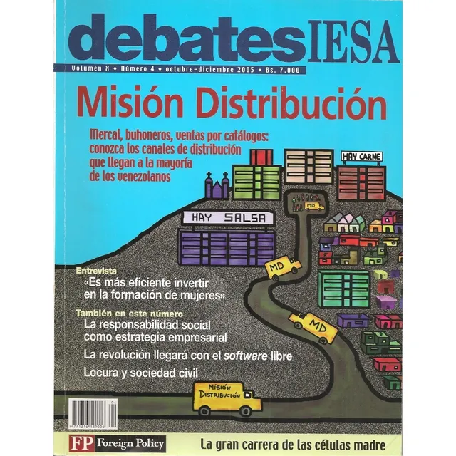 Misión Distribución / Revista Debates Iesa No. 4