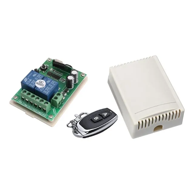 Modulo Receptor Y 1 Control Remoto 2 Canales Rf 433mhz 12v 
