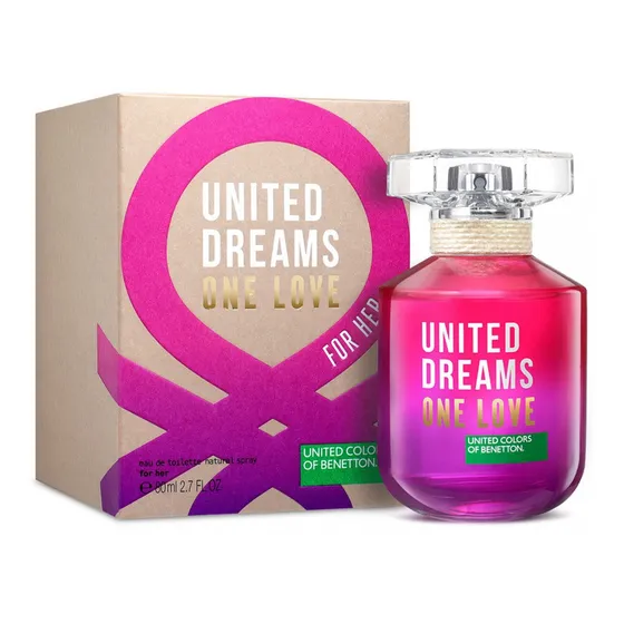 Perfume Mujer Benetton United Dreams One Love 80ml Febo