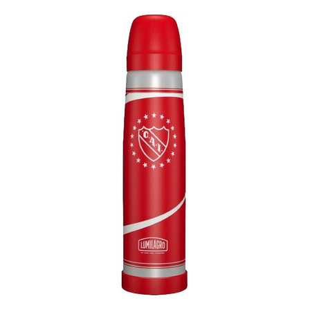 Termo Acero Lumilagro Luminox Impresos Futbol Color Independiente Escudo Termo Acero Lumilagro Luminox Impresos Futbol Color Independiente Escudo