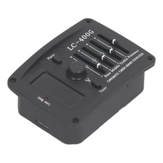Guitarra Acústica Eq Preamp Piezo Pickup, Ecualizador De 4 B Guitarra Acústica Eq Preamp Piezo Pickup, Ecualizador De 4 B