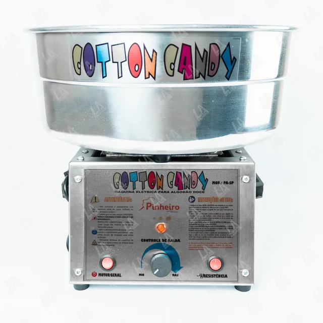 Máquina Para Algodão Doce Semi Profissional Biv. Mostruário