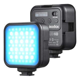 * Luz Led De Video Litemons Led6r Rgb Recargable * Luz Led De Video Litemons Led6r Rgb Recargable