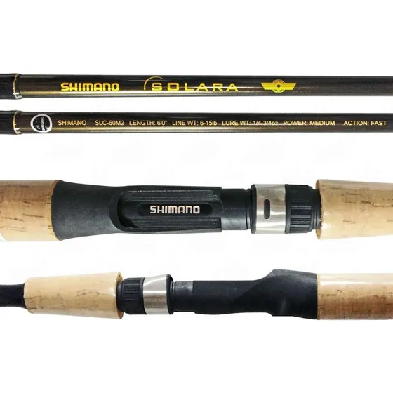 Caña Shimano Solara Version A Spinning 6 6 Pies Medium Heavy Color Café