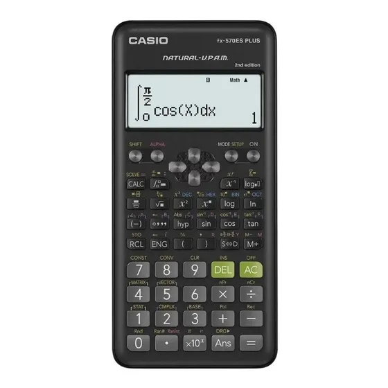 Calculadora Casio Fx-570es Plus Segunda Edición 417funciones