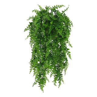 Set 15 Helecho Colgante Artificial Follaje Jardín Muro Verde Set 15 Helecho Colgante Artificial Follaje Jardín Muro Verde