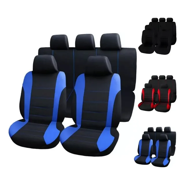 Fundas Para 5 Asientos De Automóvil 9 Piezas Universal