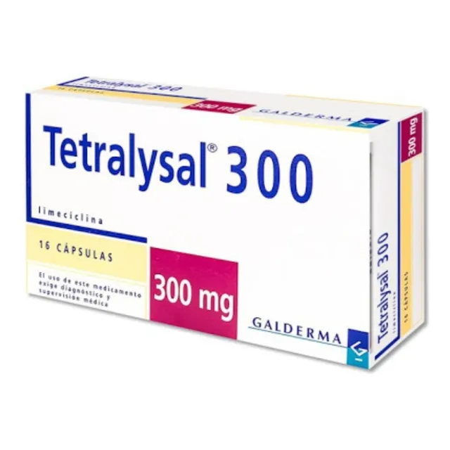 Galderma Tetralysal 300mg 16 Cápsulas 