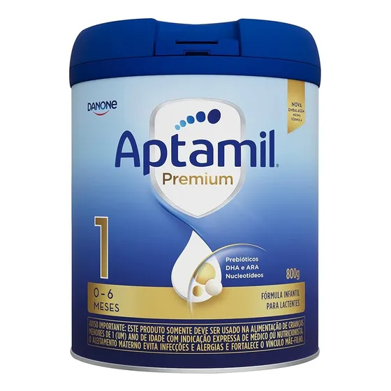 Fórmula Infantil Danone Aptamil Premium 1 800g