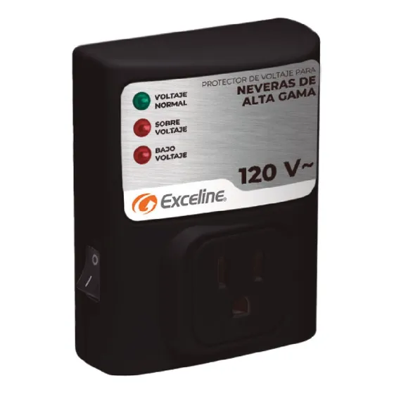 Protector De Voltaje Exceline Para Neveras Alta Gama 120v
