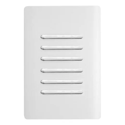 Interruptor 6 Teclas Simples 4x2 Novara Total White