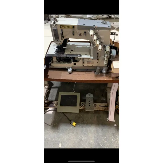 Máquina De Coser Pretinadora Blue Jean