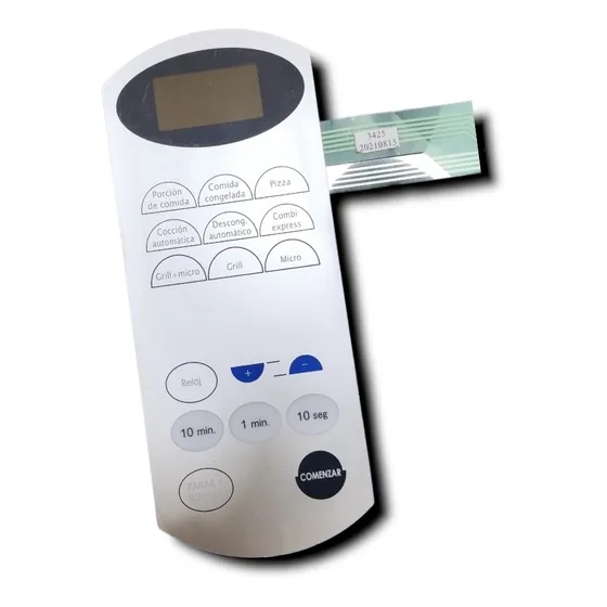 Frente Teclado Botonera Microondas Compatible Con Bgh 28560