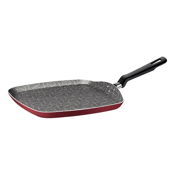 Comal Cuadrado 26cm Aluminio Antiadherente Rivoli Tramontina