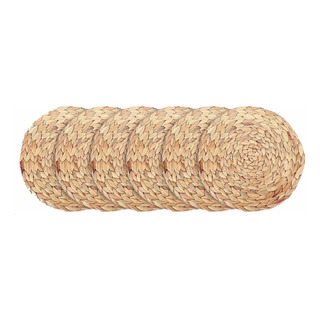 Mantel Individual Con Tejido De Jacinto Acuático Natural, Re Mantel Individual Con Tejido De Jacinto Acuático Natural, Re