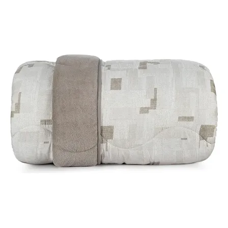 Coberdrom Edredom Grosso Dupla Face Blend Conforto Solteiro Altenburg ALTENBURG