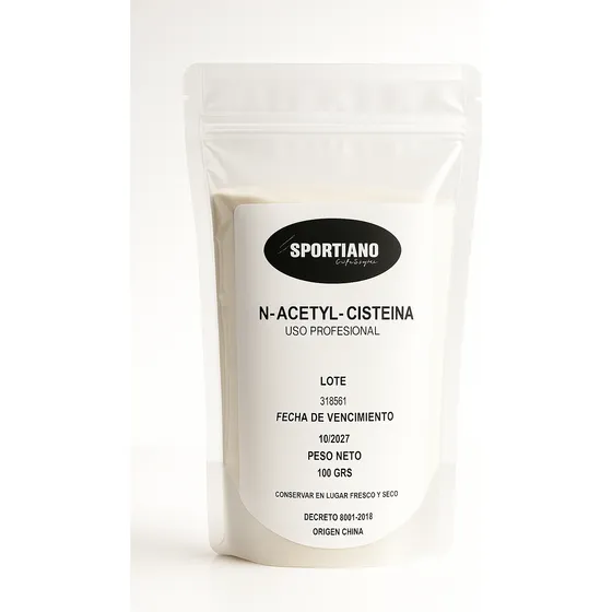 Acetil Cisteina 100 Gramos Aminoácido Puro 