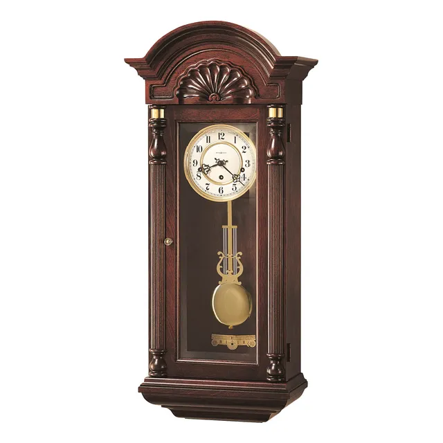 Reloj Pared 612-221 Acabado Caoba Vintage Decoracion Para