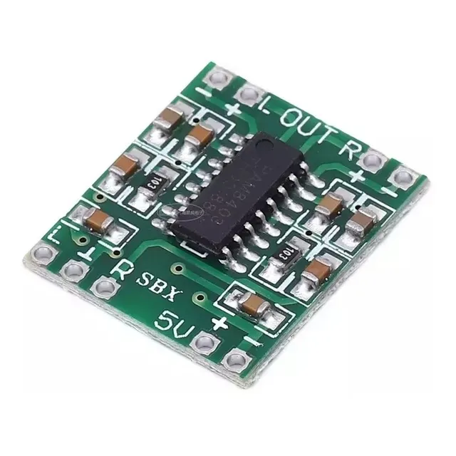Placa Amplificador Pam8403 - 3+3 W - 5v Dc
