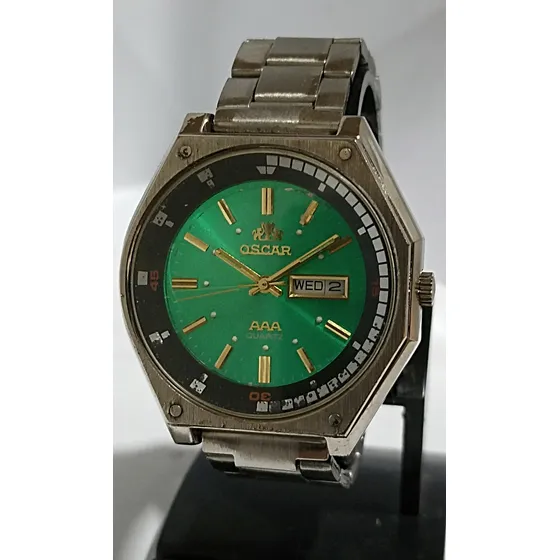 Raro Reloj Orient Oscar Tres Estrellas Quartz