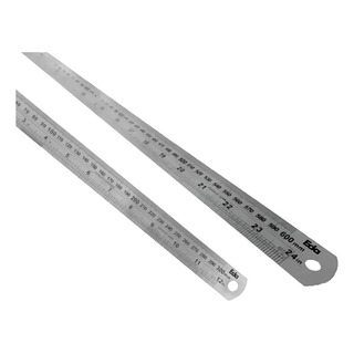 Kit Réguas Em Aço Inox De 60cm E 30cm Projetista Kit Réguas Em Aço Inox De 60cm E 30cm Projetista