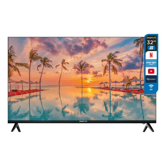 Smart Tv Smartlife Hd 32 Sint Digital Wif