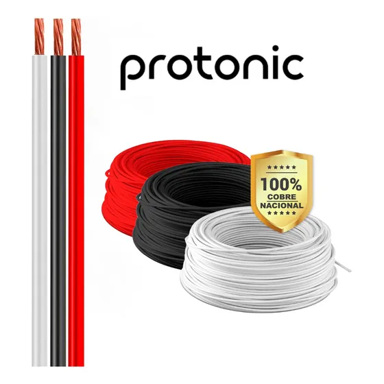 Cable N°12 X Rollo De 100mts Protonic / Mayor Y Detal /