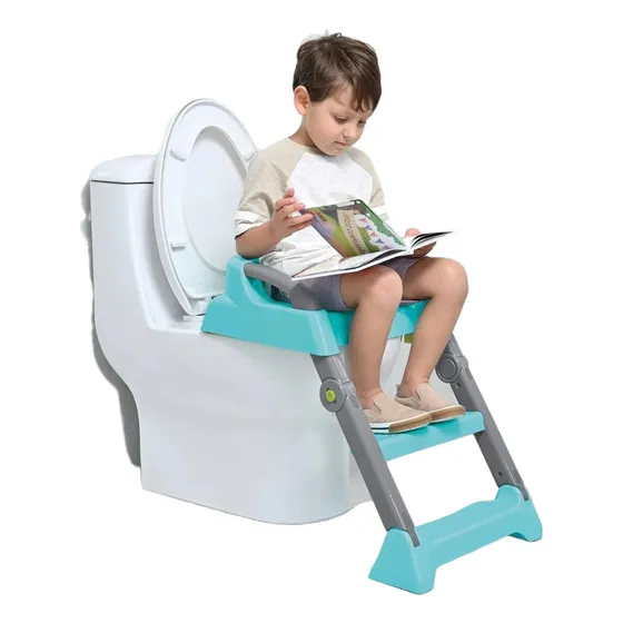 Escalera Potty Entrenamiento Inodoro Asiento 2en1 Para Niños